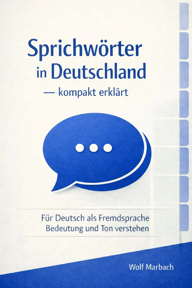 Cover: Sprichwörter in Deutschland – kompakt erklärt